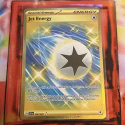 Pokemon Jet Energy Gold Secret Rare Foil 252/191 English - Image 1