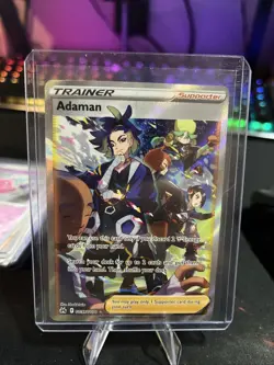 Pokemon TCG Adaman GG57/GG70 Crown Zenith Galarian Gallery PROMO - Image 1