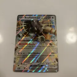Bouffalant EX 77/86 White Flare WHT Double Rare - English Pokemon TCG - Image 1