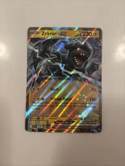 ZEKROM EX 034/086 BLACK BOLT POKEMON ENGLISH (DOUBLE RARE, NM) - Image 1