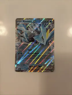 KYUREM EX 028/086 BLACK BOLT POKEMON ENGLISH (DOUBLE RARE, NM) - Image 1