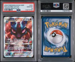 Lucario VSTAR SWSH291 (Pokemon 2023) PSA 10 - English Black Star Promo - Image 3