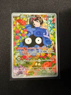 Erika’s Tangela 218/217 IR Illustration Rare NM Pokemon TCG Ascended Heroes - Image 1