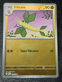 Vibrava 052/094 - Reverse Holo - Pokemon TCG: Phantasmal Flames - NM - Image 1