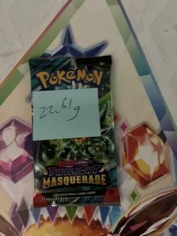 (VERY HEAVY) 22.61g Pokemon TCG Twilight Masquerade Booster Pack (SEALED)✅ - Image 2
