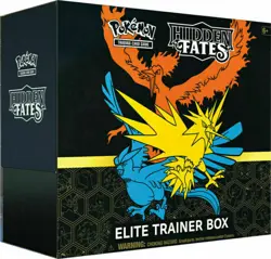Pokemon TCG: Hidden Fates Trainer Box, 2019 728192526725 - Image 1