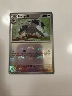 Pokemon TCG Black Bolt Tranquil Master Ball 072/086 Holo Rare Near Mint - Image 1