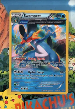 Pokemon TCG Swampert (Alpha) 36/160 XY - Primal Clash Holo NM - Image 1