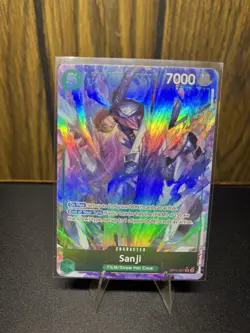One Piece Op13-027 Sanji R Alt Art Card OP-13 Carrying On His Will English NM - Image 1