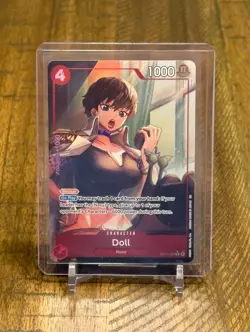 Doll (Alternate Art) OP11-008 One Piece A Fist of Divine Speed Foil... - Image 1