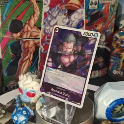 One Piece TCG Roronoa Zoro OP09-076 Emperors in the New World Rare - Image 2