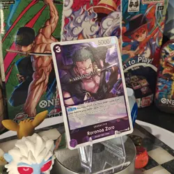 One Piece TCG Roronoa Zoro OP09-076 Emperors in the New World Rare - Image 3