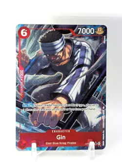 Gin OP15-007 Alternate Alt Art One Piece Adventure on Kami's Island NM English - Image 1