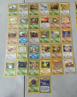 Base Set Jungle Fossil Common Uncommon Complete NM DMG 134 Card Lot Pokemon WOTC - Image 4