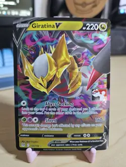Giratina V Pokemon Play! Prize Pack Series 3 Stamped Promo Pokemon Card NM - Image 1