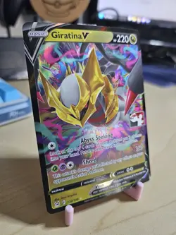 Giratina V Pokemon Play! Prize Pack Series 3 Stamped Promo Pokemon Card NM - Image 2