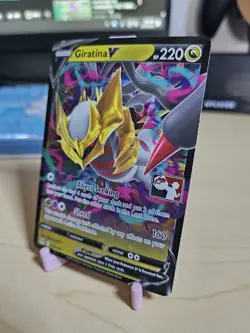 Giratina V Pokemon Play! Prize Pack Series 3 Stamped Promo Pokemon Card NM - Image 3