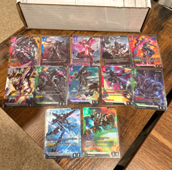 Gundam Card Game TCG, 600+ Card Bulk Lot, C/U/R, GD02/GD03, 100+ Rares 12 LR, C+ - Image 3