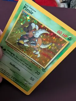 PoKeMoN POKEMON CARD Pinsir JUNGLE SET RARE HOLO 9/64 - Image 2