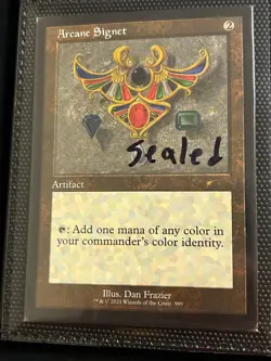 Arcane Signet NON-FOIL Secret Lair Drop Promo #589 Sealed - MTG Magic Card - NM - Image 1