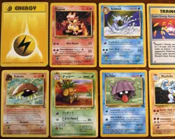 Pokemon Base Set 10 Card Lot - Magmar, Golduck, Vileplume, Kabuto, Exeggutor - Image 2