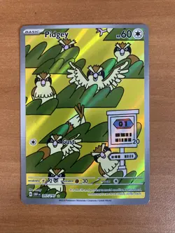 Pidgeot 225 Special Illustration Rare Pidgey 207 Pidgeotto 208 TCG Card Set NM - Image 2