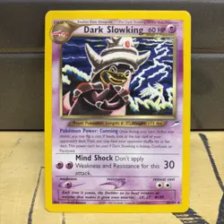 Pokemon Dark Slowking 20/105 Neo Destiny Card Vintage Ex Gx Non Holo Rare - Image 1