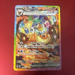 Flareon EX 146/131 Sir: Prismatic Evolutions Near Mint Pokemon TCG Card - Image 1