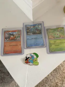 Ascended Heroes First Partners Deluxe Pin Collection Pin And Promo Cards Only - Image 3