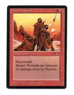 Desert Nomads - Magic the Gathering MTG - Arabian Nights LP 1993 - Image 1