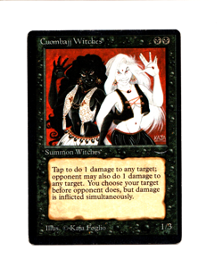 MTG Cuombajj Witches MP Arabian Nights Magic the Gathering ~ Free Shipping ~ - Image 1
