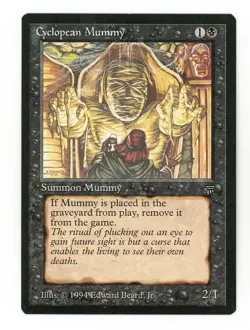 Magic the Gathering Legends Cyclopean Mummy NM MTG - Image 1
