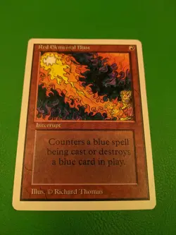 Red Elemental Blast Unlimited Edition Regular - Image 1
