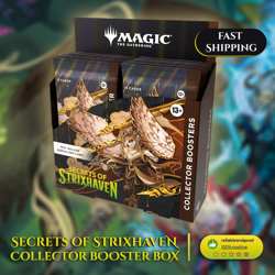 Magic: The Gathering Secrets of Strixhaven - Collector Booster Box PRESALE 4/27 - Image 1