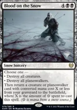 1 x Blood on the Snow - Promo Pack - Kaldheim - NM-Mint - MTG - Image 1