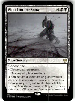 Blood on the Snow Kaldheim Regular MTG NM - Image 1