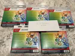 LOT OF 5 Pokemon TCG First Partner Illustration Collection Series 1 Sealed 🔥 - Image 2