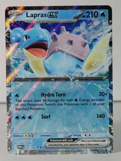 Lapras ex - Double Rare - Perfect Order #022 - Pokemon - NM -A - Image 1