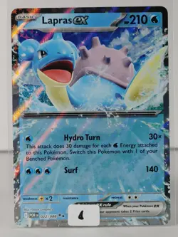 Lapras ex - Double Rare - Perfect Order #022 - Pokemon - NM -A - Image 5