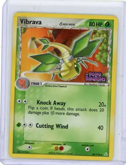 VIBRAVA 2006 POKEMON EX HOLON PHANTOMS STAMP HOLO 54/110 LP - Image 1
