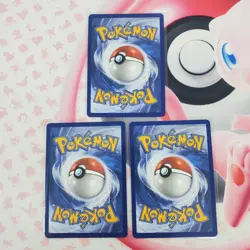 Charmander 038 + Squirtle 039 + Bulbasaur 037 - First Partner Pokemon Cards L385 - Image 2
