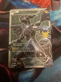 *Pokemon TCG Zekrom 114/114 Pokemon Celebrations Full Art Ultra Rare Holo NM - Image 1