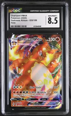 CGC 8.5 - Pokemon TCG Pokemon Charizard VMAX Charizard Ultra Rare Holo - Image 1