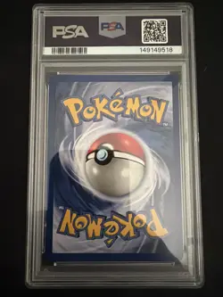 Shadowless Hitmonchan Holo PSA 8 Pokemon Base Set #7 Rare - Image 2