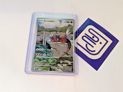 Pokemon Scarlet & Violet Koraidon SVP014 Black Star Promo Pokemon Center Stamp - Image 1