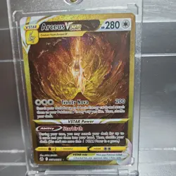 Pokemon Arceus VSTAR Secret Rare GG70/GG70 Crown Zenith Galarian Gallery Holo - Image 1