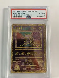 Ancient Mew 2000 Movie Promo Holo Pokemon - Image 1