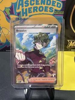 Pokemon TCG Brassius Sv: Prismatic Evolutions 135/131 Ultra Rare Holo English - Image 1