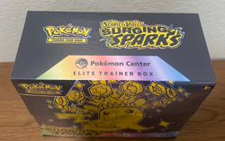 Surging Sparks Pokemon Center Exclusive Elite Trainer Box ETB New Sealed - Image 2