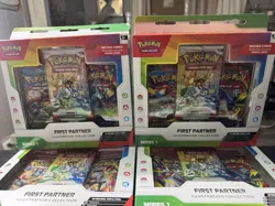 Pokemon TCG First Partner Illustration Collection Series 1 Promo 8 Box English … - Image 4